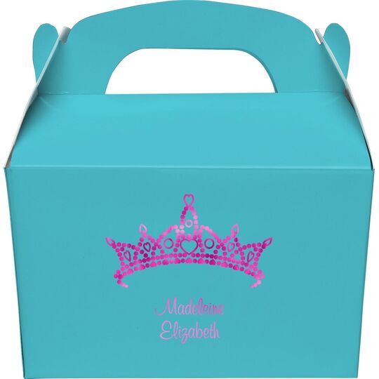 Diamond Crown Gable Favor Boxes